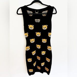 Knit Teddy Bear Tank dress